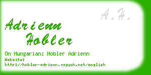 adrienn hobler business card